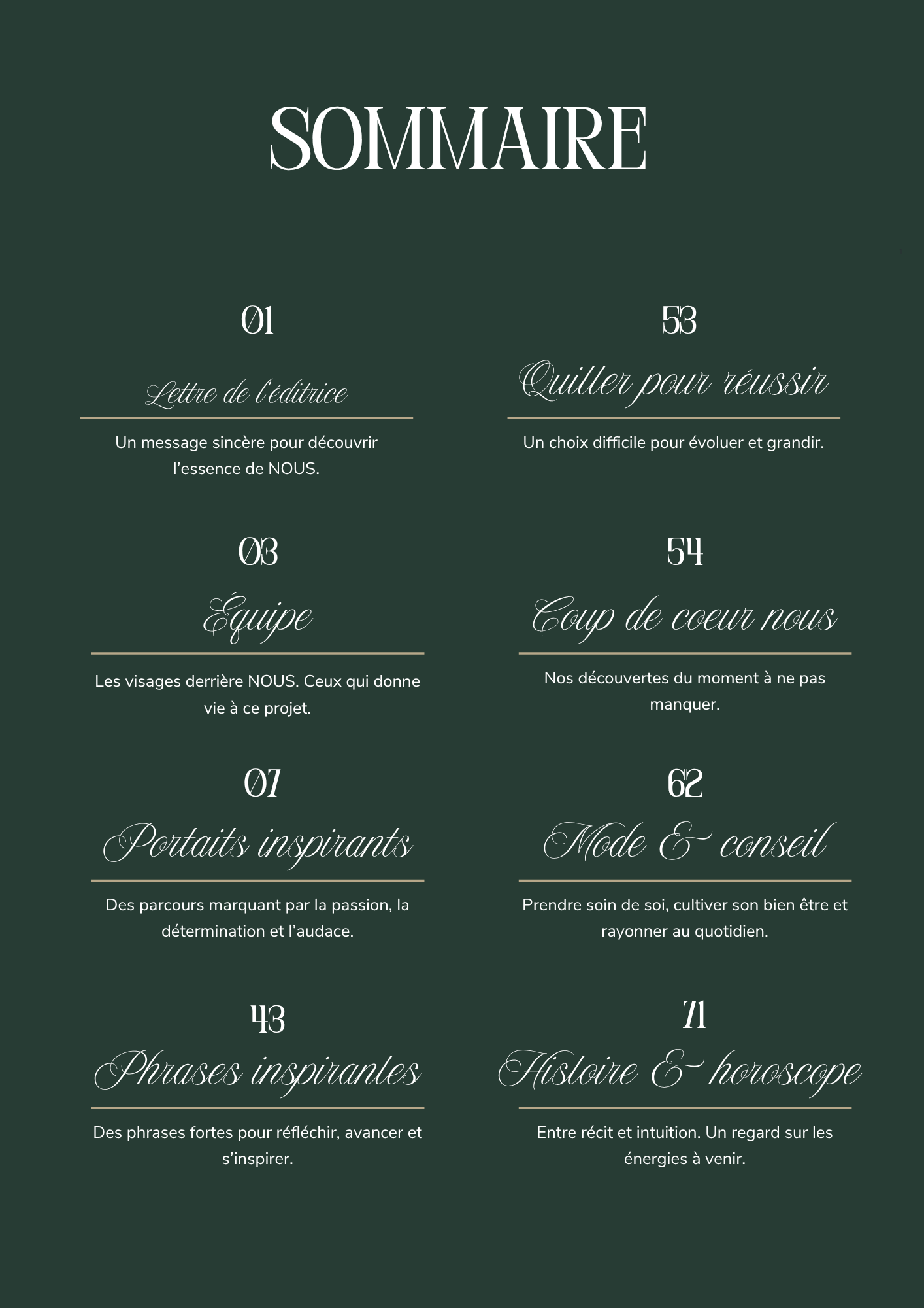 NOUS Magazine - Printemps 2026